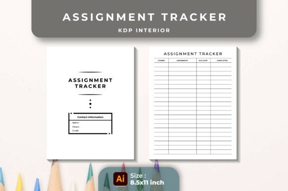 Assignment Tracker KDP Interior Graphics