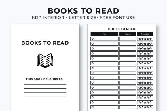 Books to Read KDP Interior: Freebies & Graphics for Real Design Work