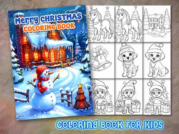 Christmas Coloring Pages & Graphics