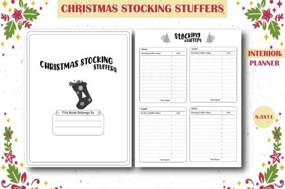 Christmas Stocking Stuffers Graphics & KDP Interiors