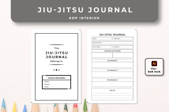 Jiu-Jitsu Journal – KDP Interiors & Graphics